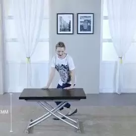 Стол-трансформер Clayton I, серый