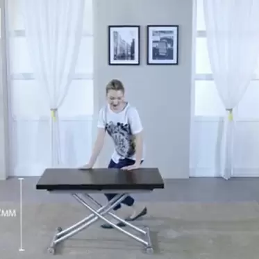 ВИДЕО Стол-трансформер Clayton I, венге