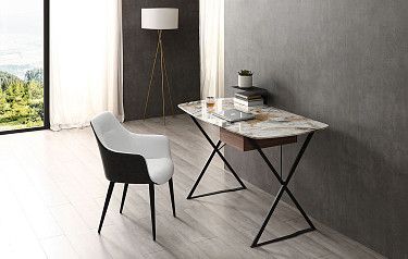 Стол письменный Marcus, светлая керамика