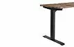 Стол Dallas (120) жженое дерево, регулируемая высота, электропривод