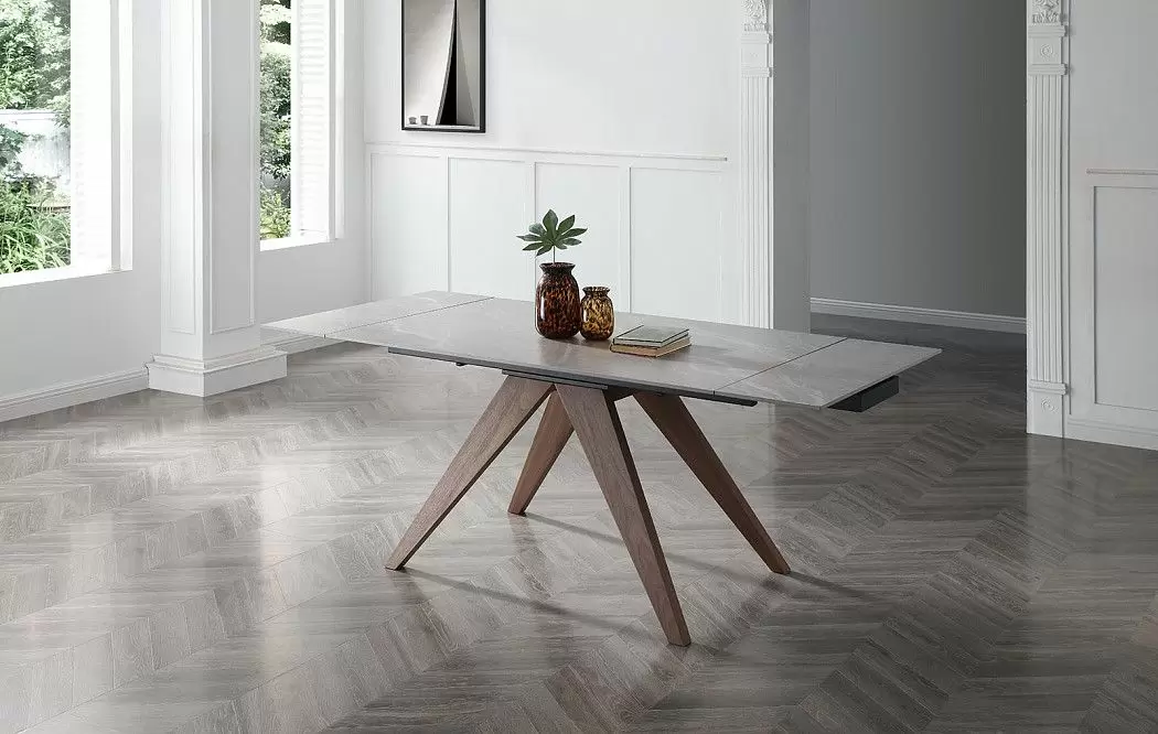 Стол Valencia + 4 бежевых стула Berta - фото 3