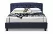 Кровать Evita 160x200, темно-синий