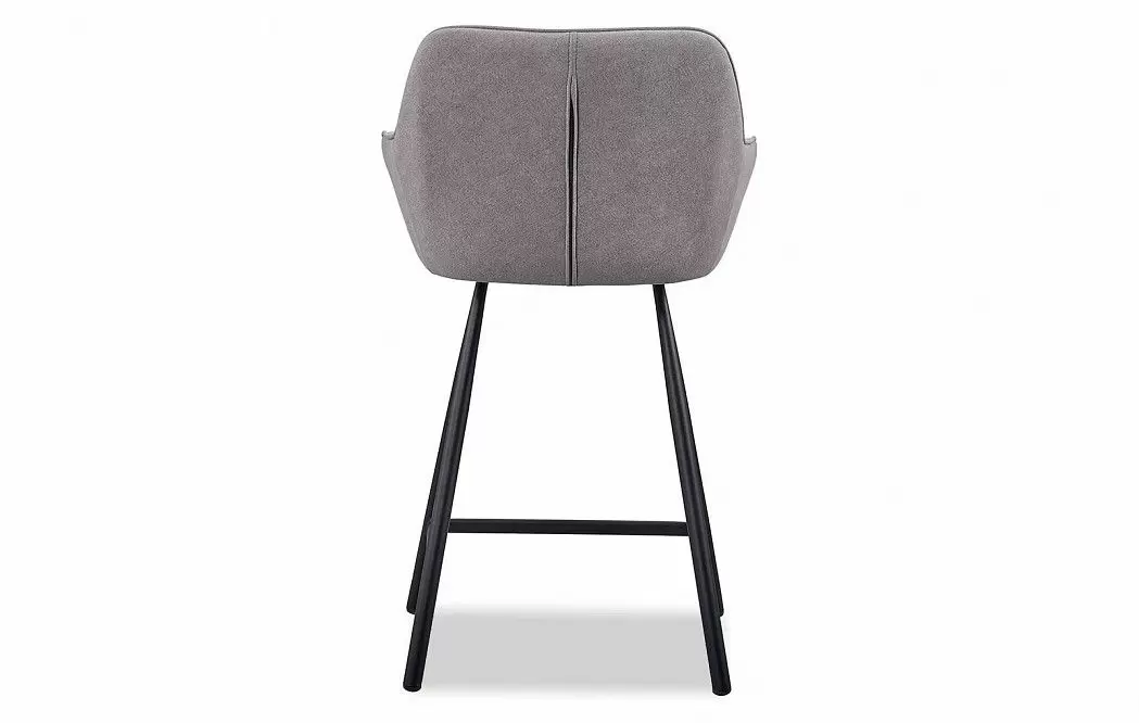 Стул полубарный Kevin (58), серый/черный - фото 8