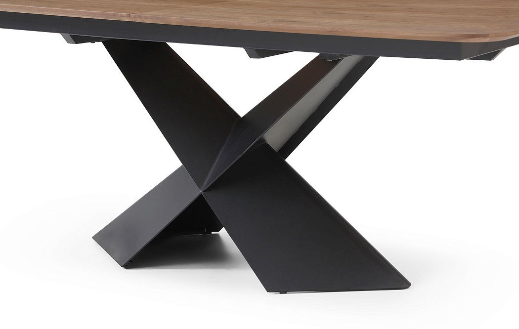Стол раскладной Monaco 180-230, орех/черный - фото 10