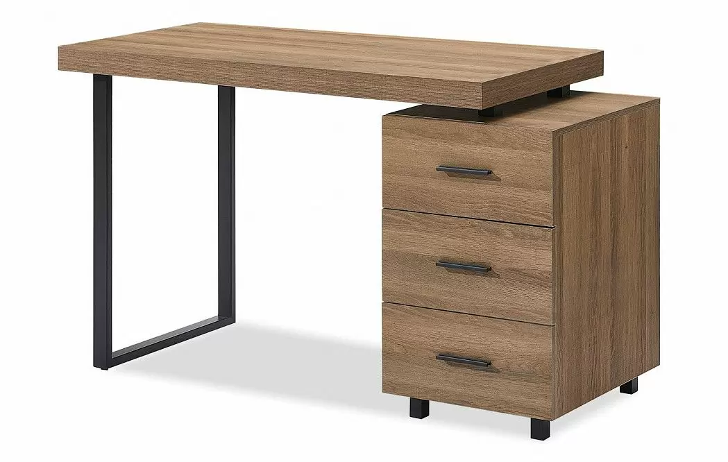 Стол письменный Ashby, орех/черный - фото 5