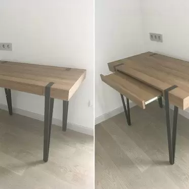 Стол письменный Project, орех/черный IMG-20210428-WA0009.jpg