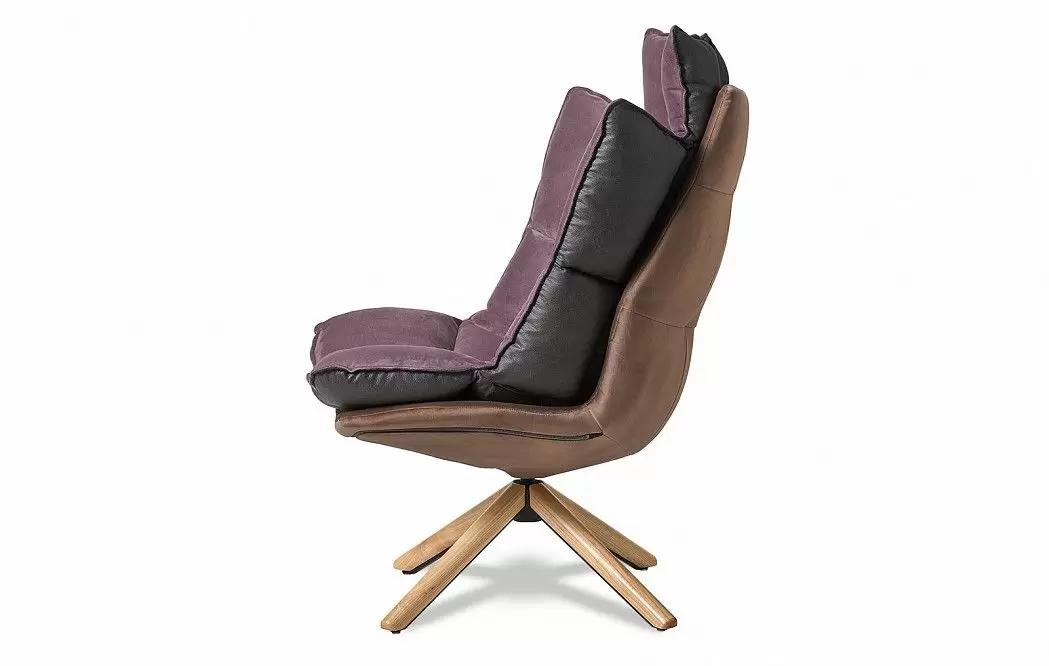 Кресло в стиле Husk, лиловый - фото 5