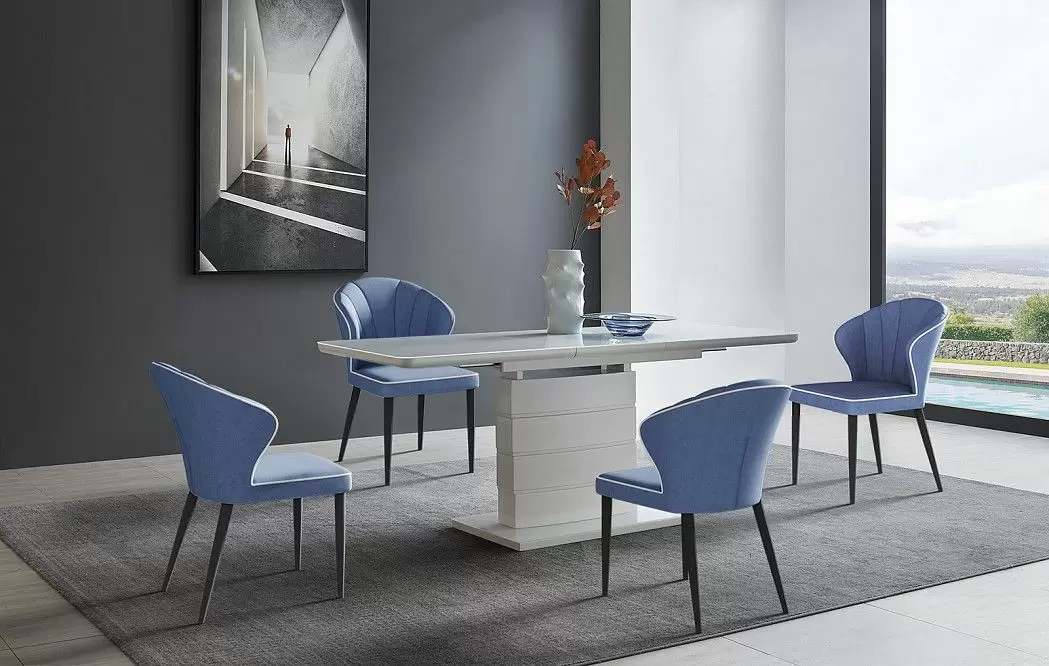 Стул Isolda, синий/черный - фото 3