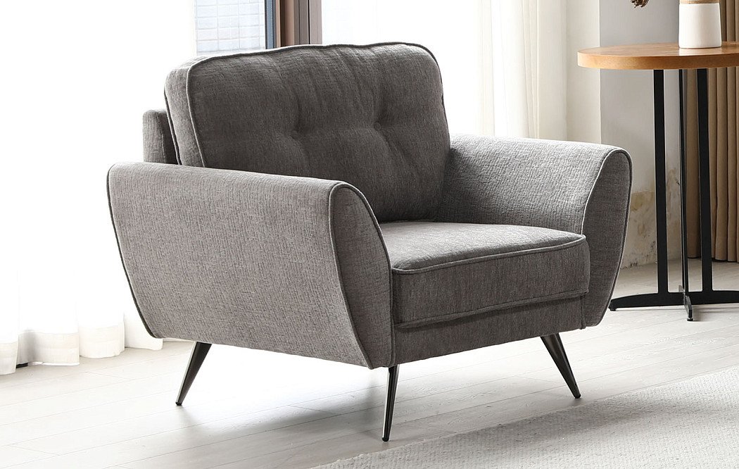 Комплект мягкой мебели Edinburgh, серый - фото 4