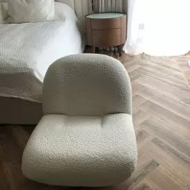 Кресло Cloud, слоновая кость/золото