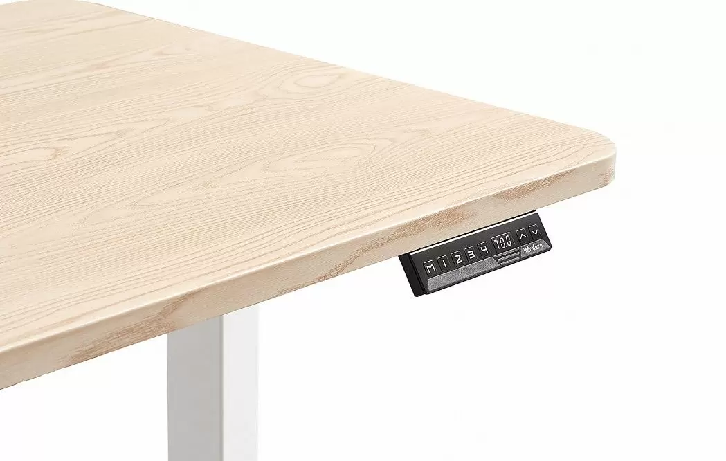 Стол Vancouver (140) беленый дуб, регулируемая высота, электропривод - фото 5