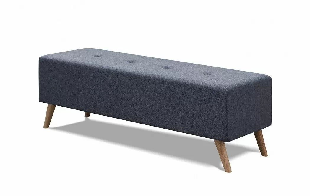 Банкетка Eva, серо-коричневый