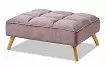 Оттоманка Lisbet, пепельная роза