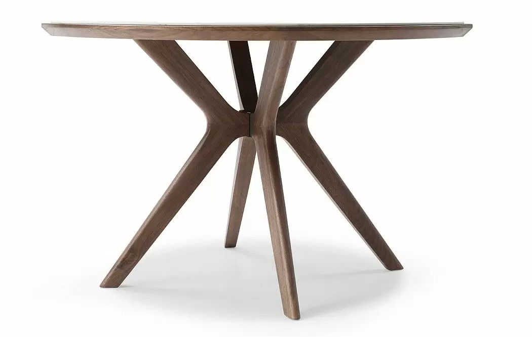 Стол Tango 100, светлая керамика/орех - фото 9