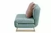 Кресло-кровать Rosy, мята/коралловый