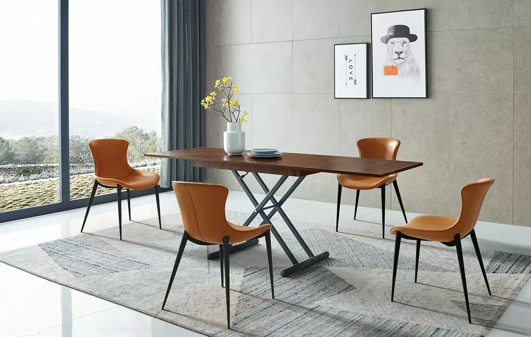 Стул Hank, коричневый/черный - фото 2