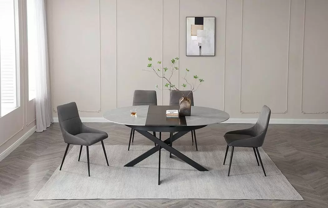 Стул Zoe, темно-серый/черный - фото 6