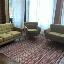 Диван Copenhagen угловой (левый), бирюзовый