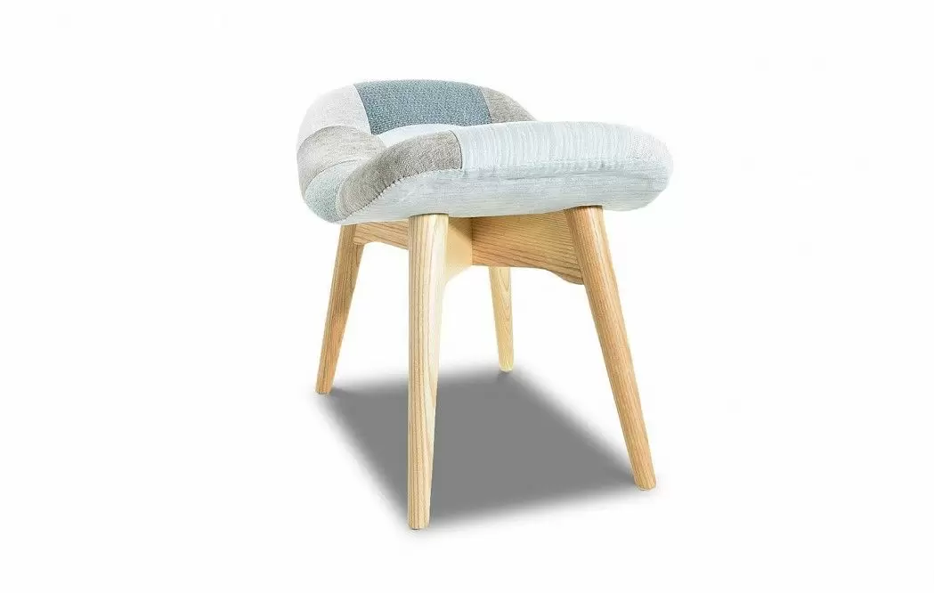 Оттоманка Contour, светлый пэчворк/ясень - фото 5