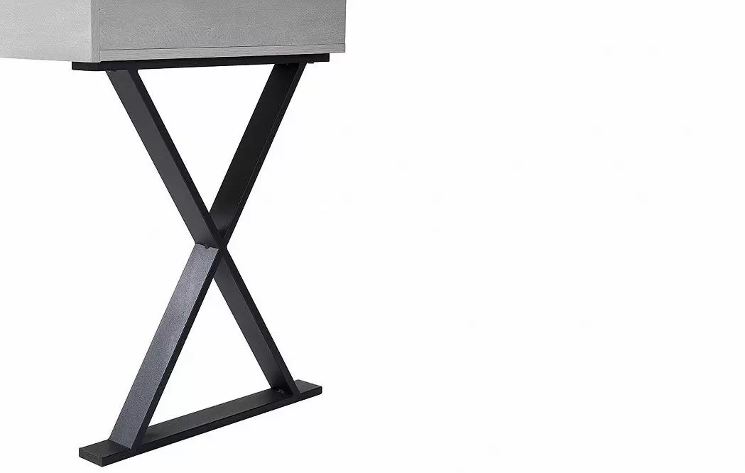 Стол письменный Croft, пепельный дуб/черный - фото 9