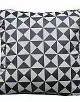 Подушка Grey Velvet Pattern (40x40)