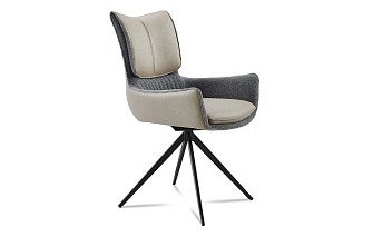 Стул Josh, серый/темно-серый