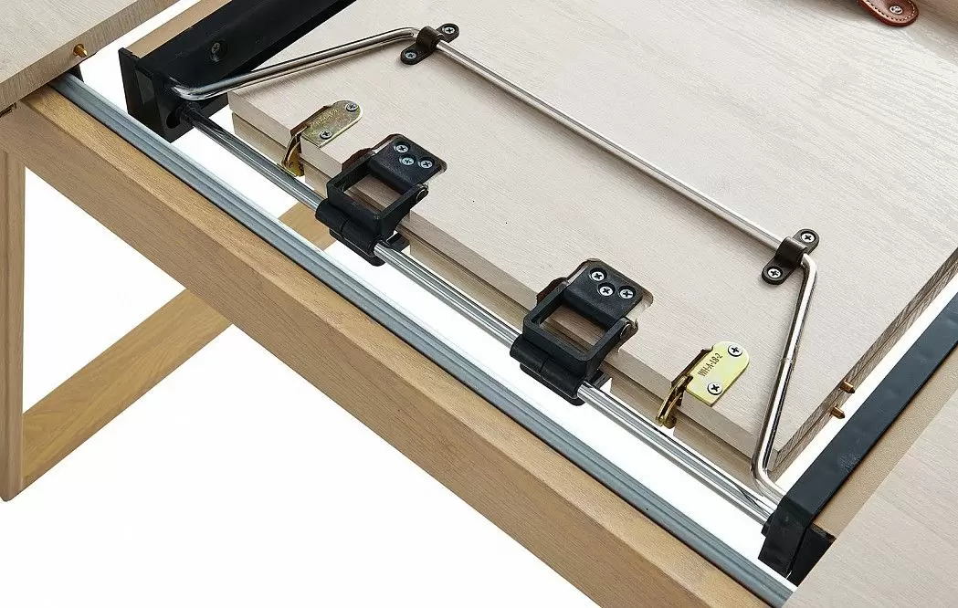 Стол раскладной Norfolk 110-150, светлый дуб/вяз - фото 10