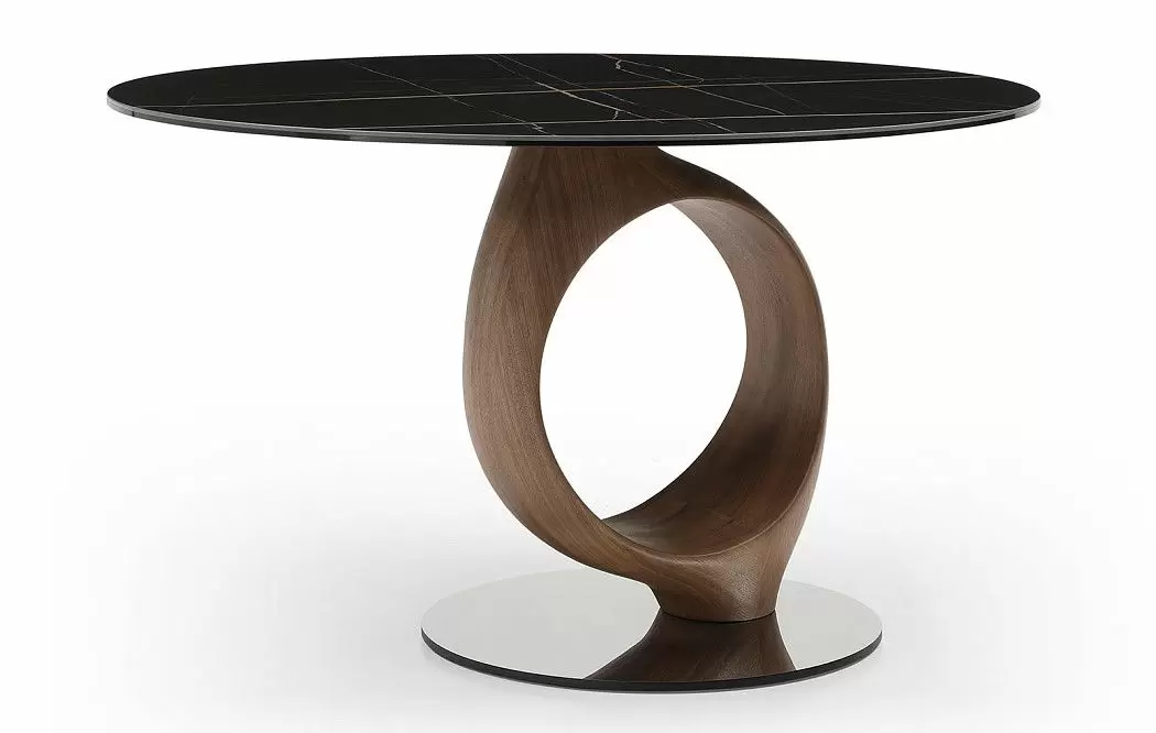 Стол Oasis + 4 коричневых стула Agata - фото 4