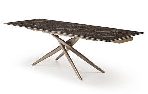 Стол раскладной Festa 180-260, темная керамика Стол раскладной Festa 180-260, темная керамика