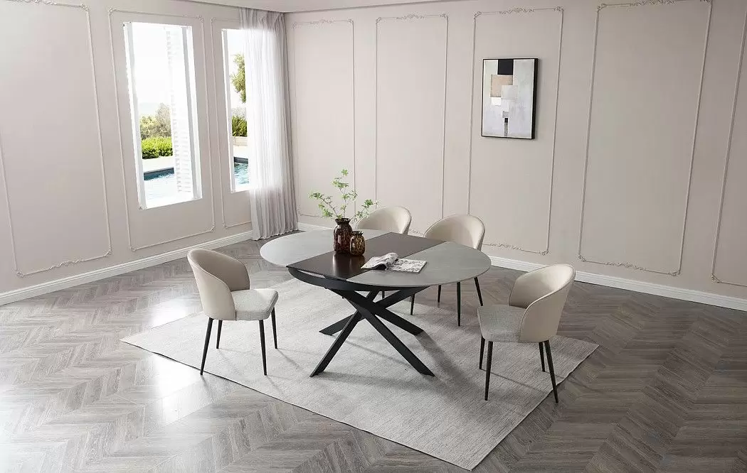 Стул Ornella, серо-бежевый - фото 2