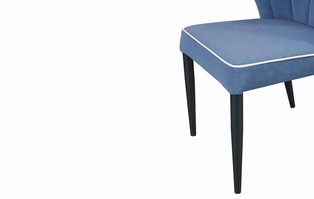 Стул Isolda, синий/черный - фото 8