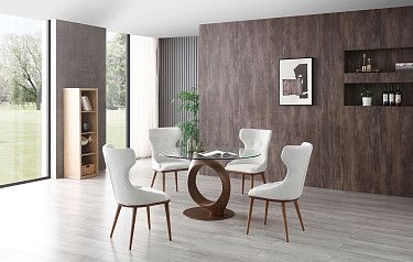 Стол Oasis + 4 стула Augusta