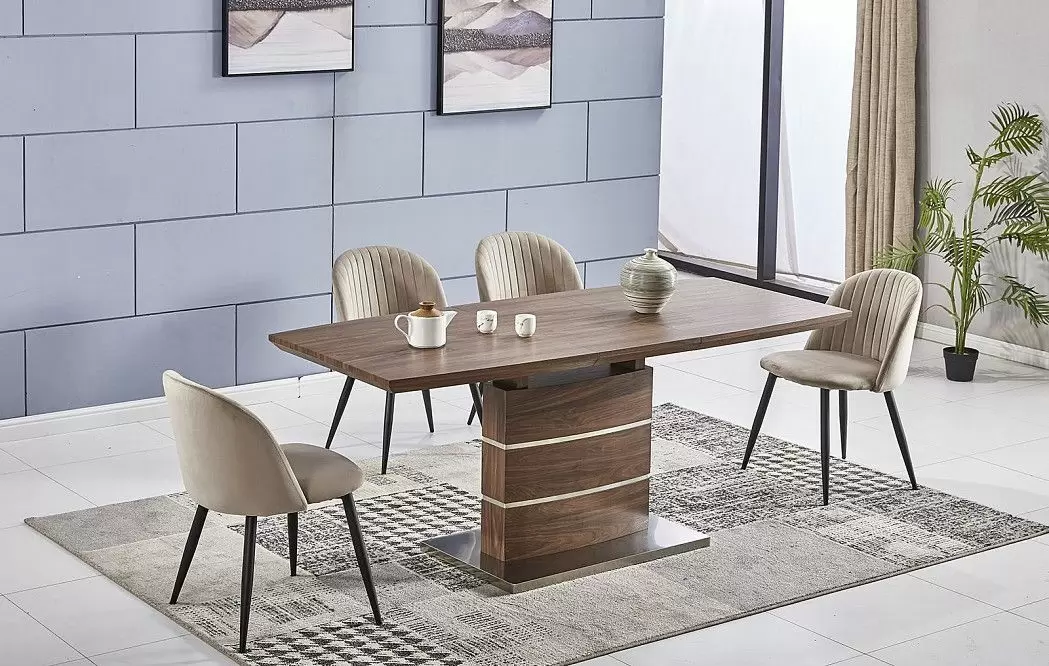 Стол раскладной Arioso (120), орех - фото 4