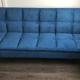 Диван-кровать Felicity, темно-синий/натуральный