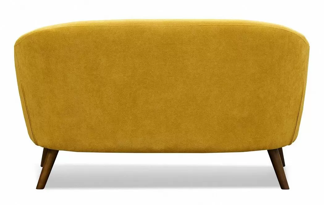 Диван Florence 2-х местный, желтый шафран/орех - фото 9
