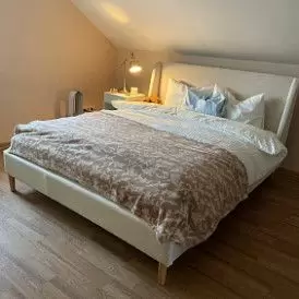 Кровать Carrera 160x200 (с подъемным механизмом), голубой