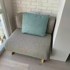 Диван-кровать Rosy 3-х местный, коричневый