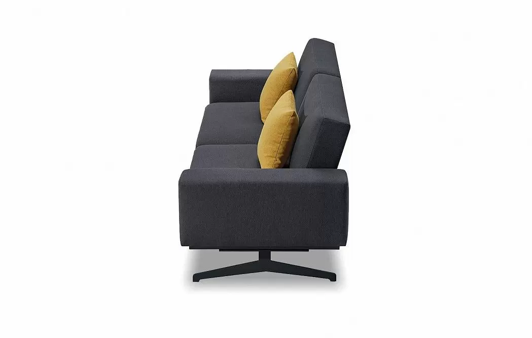 Диван-кровать Soho, графит/желтый - фото 8