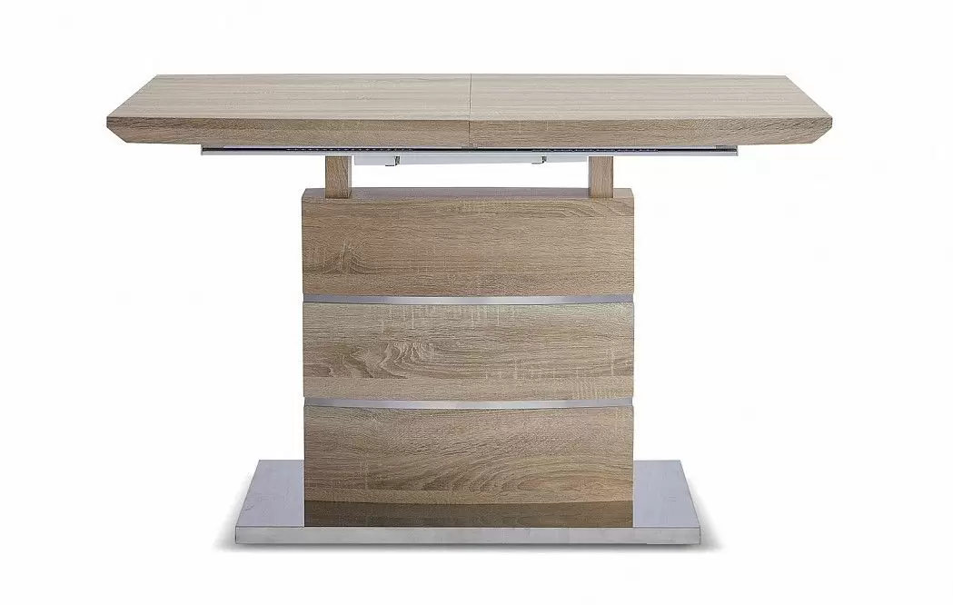 Стол раскладной Verona (120), светлый дуб/белый матовый - фото 8